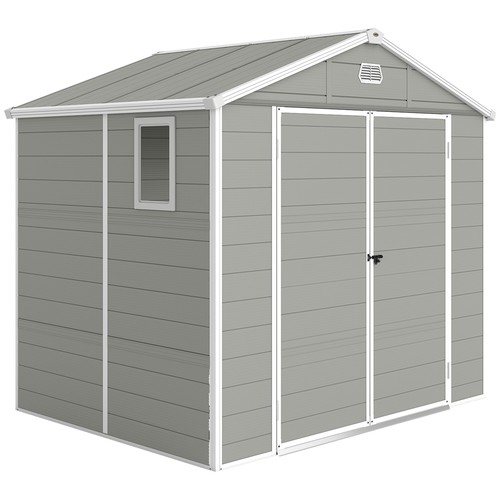 Outsunny 6ft garden shed - x,