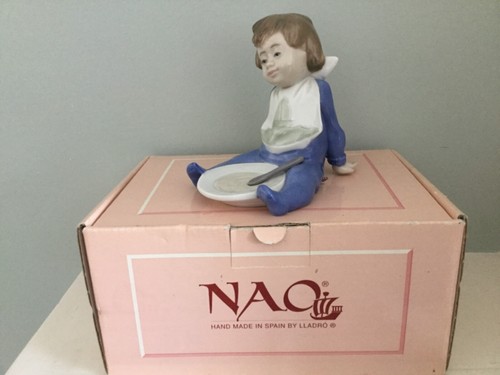 New lladro nao baby boy - new,