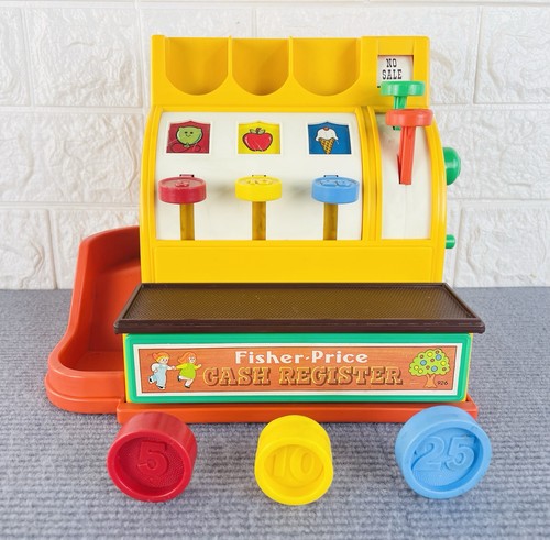 Vintage fisher price cash - vintage,