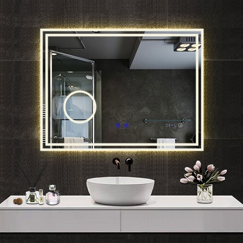 Bathroom led mirror with - led,