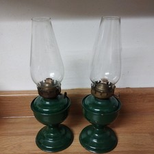Pair of vintage Oil Lamps and