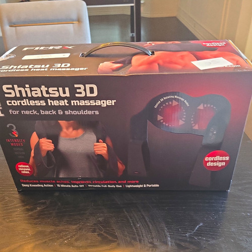Fitrx shiatsu cordless - shiatsu,