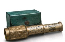 Handheld Brass Telescope