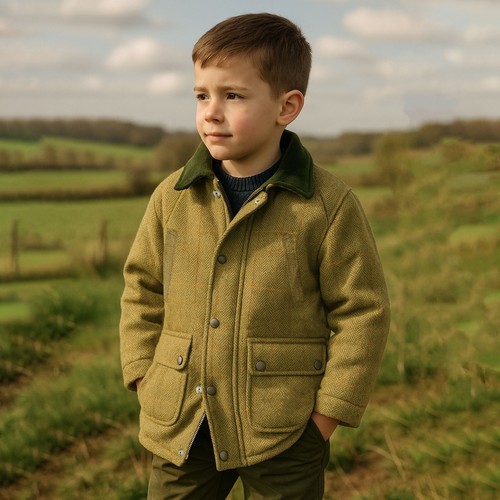 Kids derby light tweed - derby,