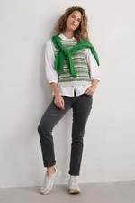 Seasalt Women's Regular Lamledra Trousers Coal