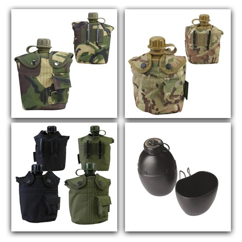 Army water bottle alice - army, belt