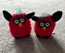 Furby Plush Hasbro Mcdonalds Toy 2013 Retro Teddy Furby x2 