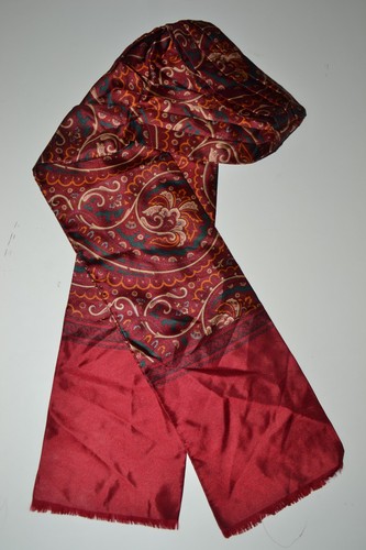 Burgundy silk men - 's, /