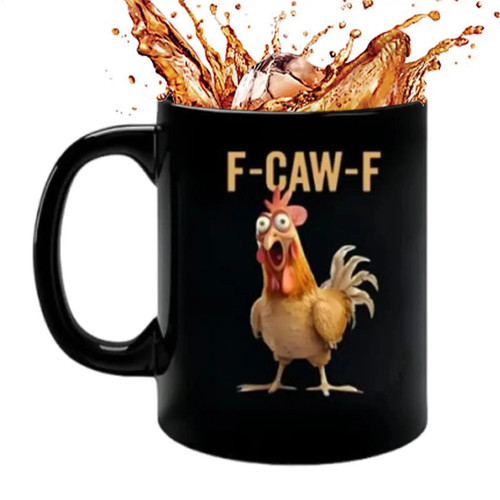 Caw funny chicken - f-caw-f,