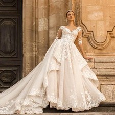 Luxury A-line Wedding Dresses