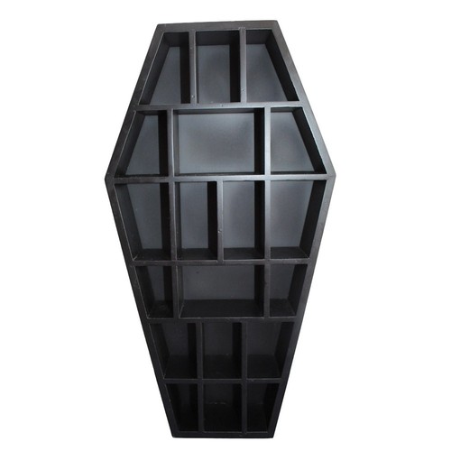 Sourpuss black curio coffin - sourpuss,