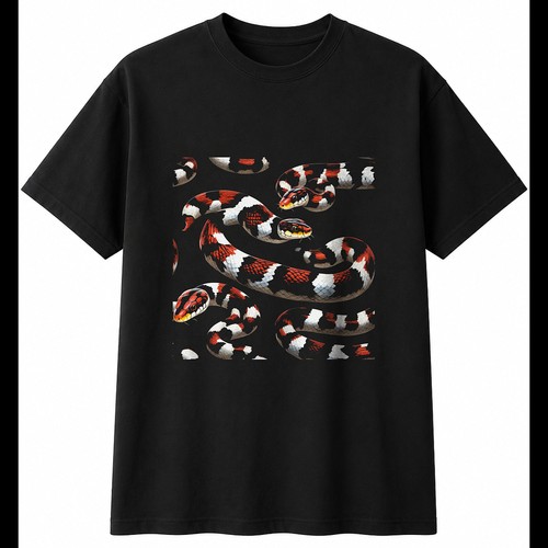 Milk snake airbrush - airbrush, reptile