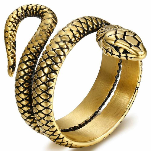 Unisex stainless steel - steel, snake