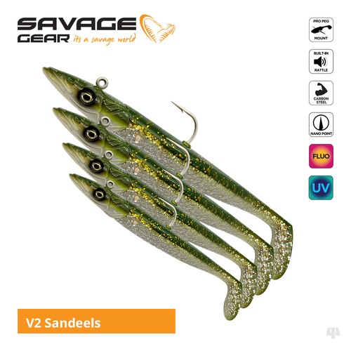 Savage gear saltwater sandeel - saltwater,