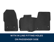 Genuine Ford Transit Mk8 Mk9 Front Rubber Floor Mats Manual Gearbox 2047030