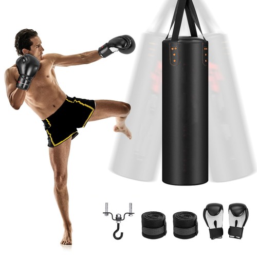 Gymax hanging boxing bag - gymax,