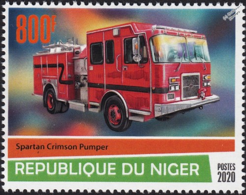 Spartan crimson pumper - crimson, fire