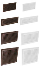Plastic Air Vent Grille / Ventilation Duct Cover / Louvre / 3" 6" 9" / Duct Mesh