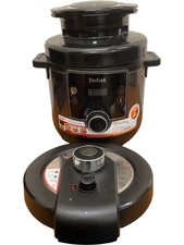 Tefal Turbo Cuisine & Fry Electric Pressure Cooker with Crisp Lid