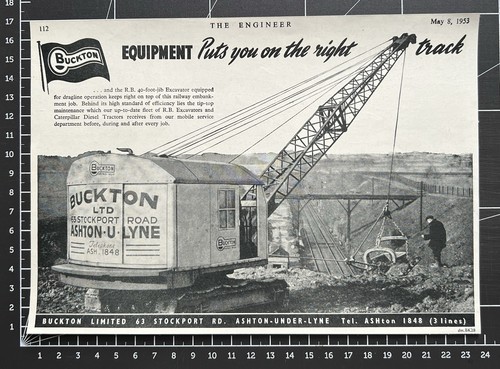Buckton ltd excavator - -, ashton