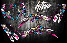 QUADZILLA 450 SPORT GRAPHIC KIT STICKERS DECALS QUAD GRAPHICS DECAL ATV GRAPHICS