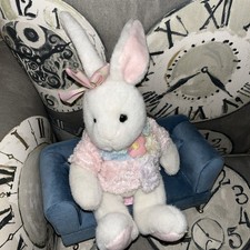 Russ Berrie White Bunny Rabbit