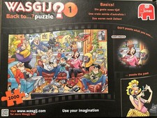 1000 Piece Wasgij “Back To Basics” Puzzle. Used In Ex Con But 1 Piece Missing 😢