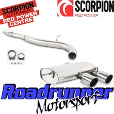 Scorpion Golf R32 MK5 Exhaust Cat Back System Non Resonated LOUD /LOUDER SVWS039
