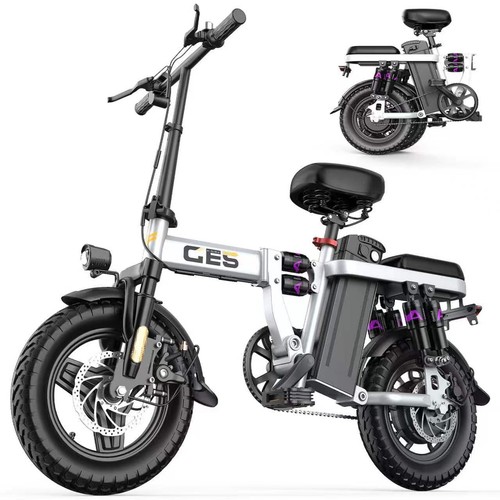 Folding electric bike - folding, for