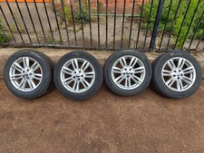 JAGUAR XF X250 SET OF 4 17" ALLOY WHEELS WITH TYRES