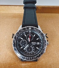 SEIKO Pilot Chronograph Black