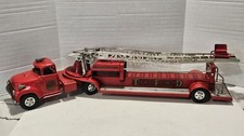1957 Tonka TFD No 5 Hydraulic Aerial Ladder Fire Truck No 48