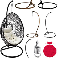 EGG HANGING SWING CHAIR PARTS ACCESSORIES CUSHION BASE FRAME RATTAN FIXING STAND