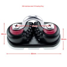 Black Anodized Aluminium Cam