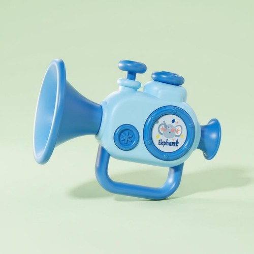 Children trumpet toy - children's,