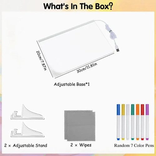 Led drawing board festive - drawing,