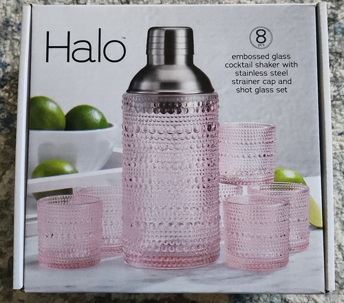 New halo embossed glass - halo,