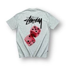 Stussy T-shirt Large Grey