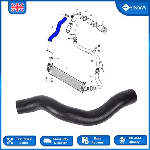 Intercooler turbo hose - turbo,