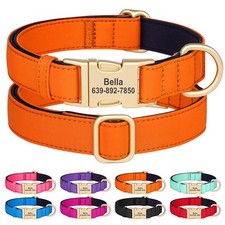 Personalized Dog Collars Soft