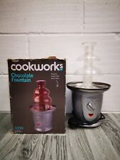 Cookworks Chocolate Fountain - Grey - Unit Only - 320W *See Description*
