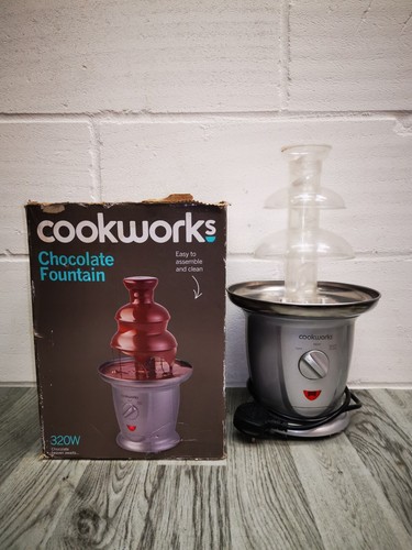 Cookworks chocolate fountain - chocolate,