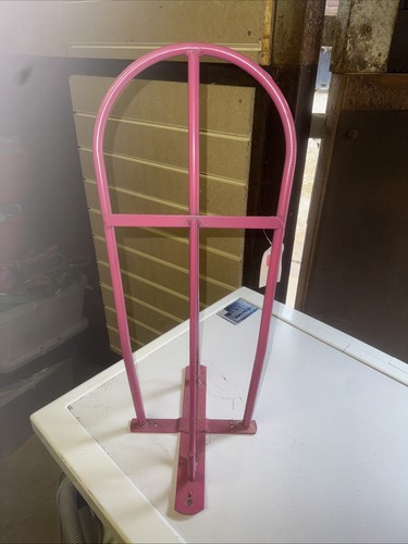 Pink saddle rack - saddle,