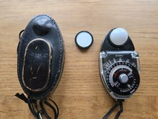 Vintage Sekonic Studio Deluxe Light Meter L-28C with Case