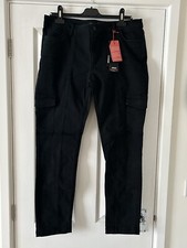 BNWT WOMENS MUSTO CARGOS BLACK