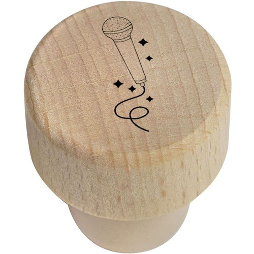 Microphone with glitter - with, glitter'