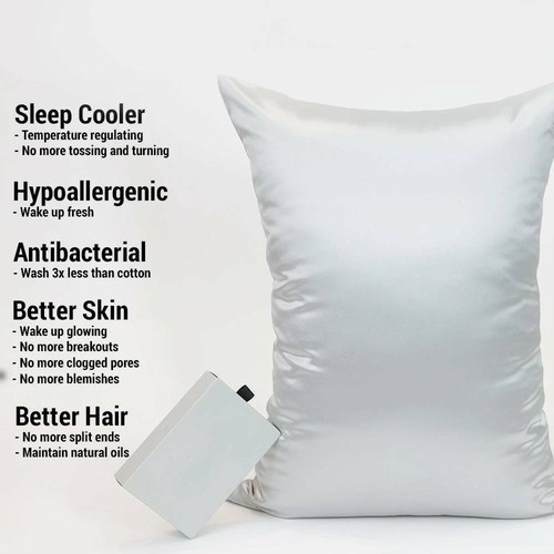 Soft silk pillowcase satin - silk,