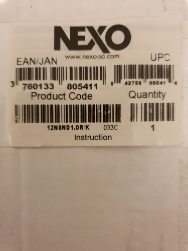 Nexo 12n8nd k recone - nexo,