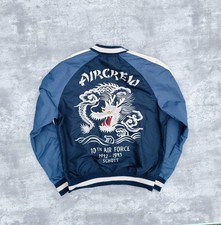 Schott NYC Retro Souvenir Bomber Jacket SUKA2 Mens Medium