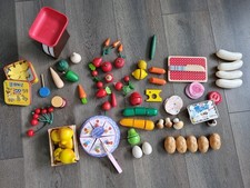Wooden Grocery Toys, Plaset